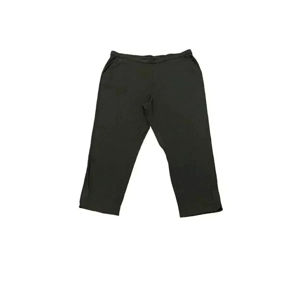 J. Jill Wearever Collection Womens Size XL Pants Stretch Black Slim Ankle - Picture 1 of 9